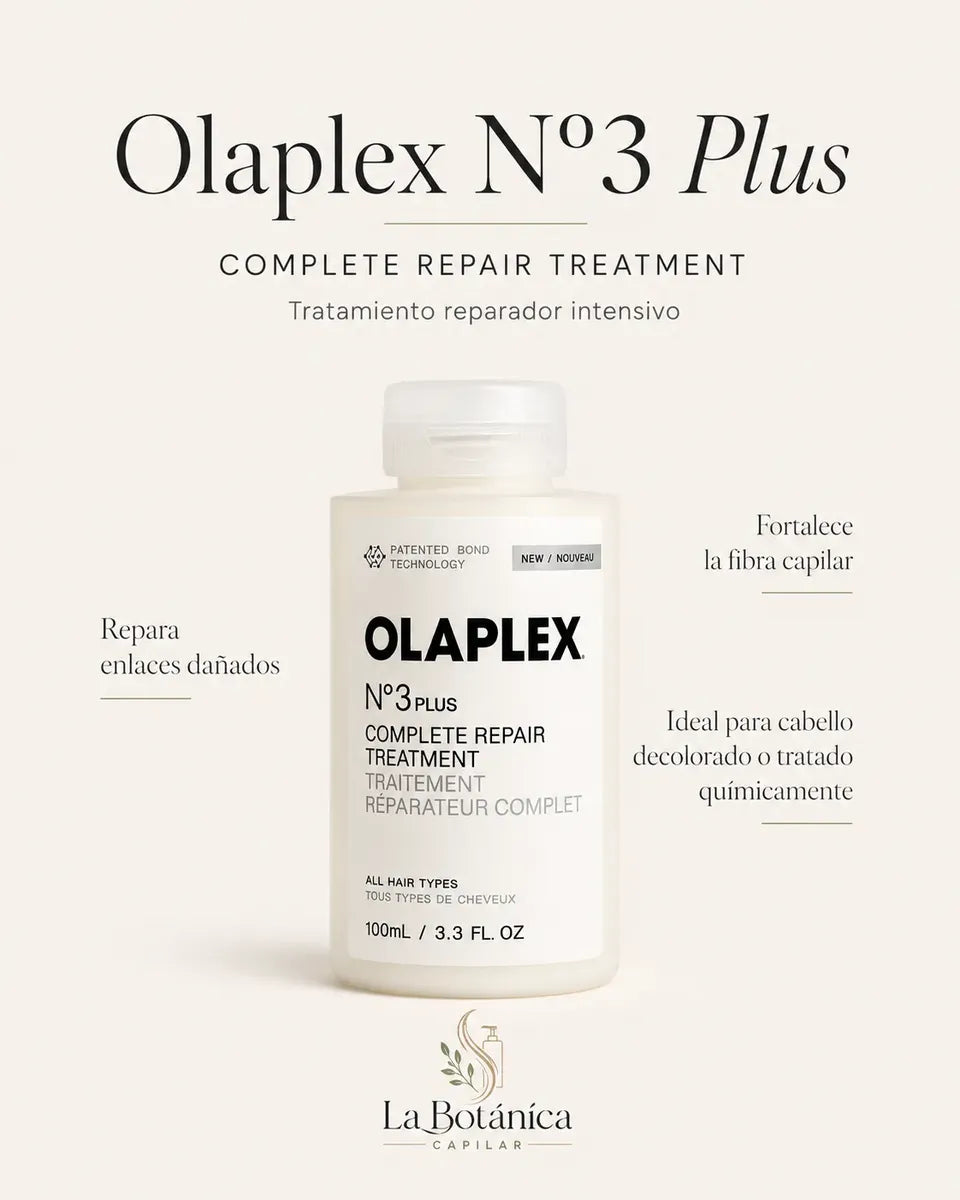 Tratamiento Olaplex N° 3 Perfeccionador Capilar 100ml PLUS