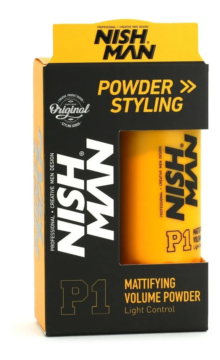 NISHMAN CERA EN POLVO P1 VOLUMEN CONTROL LIGERO