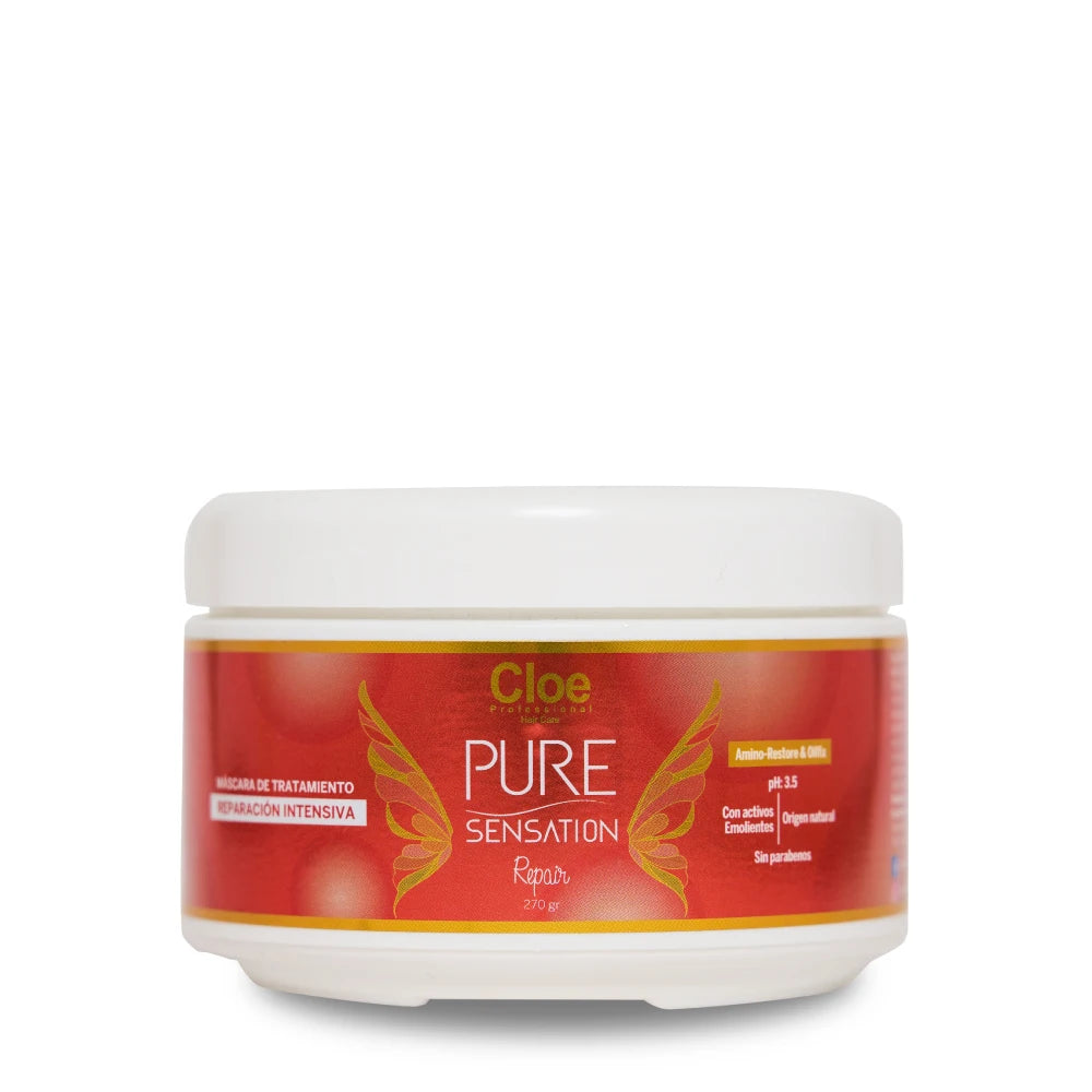 PACK SHAMPOO, ACONDICIONADOR Y MASCARA PURE SENTATION REPAIR CLOE